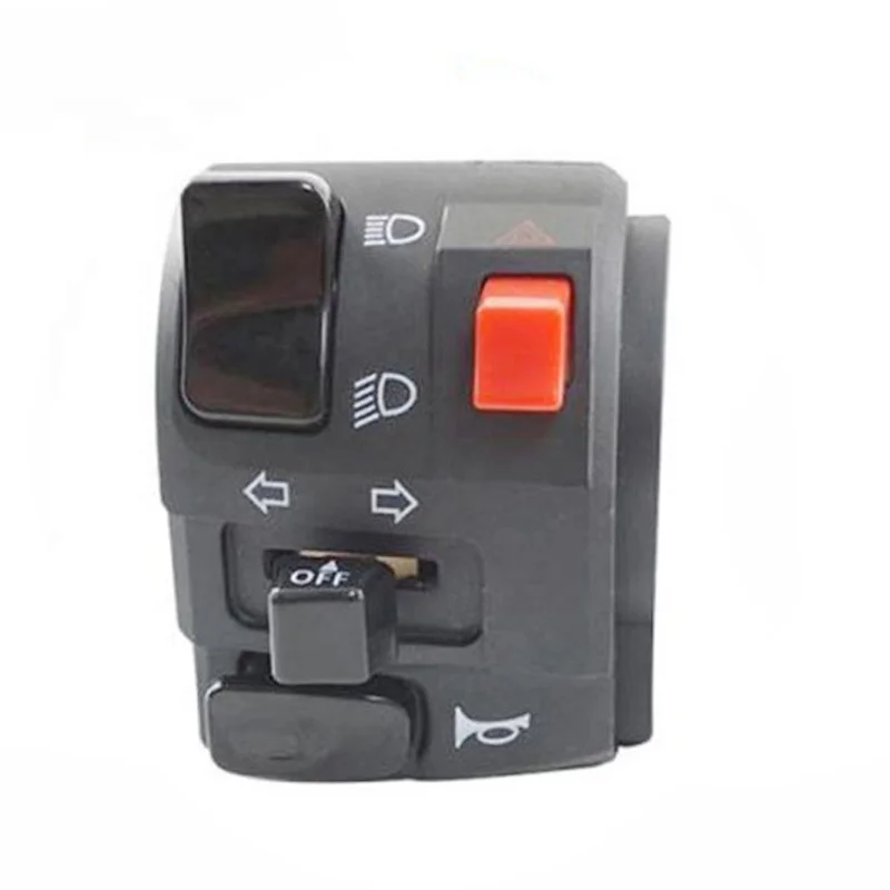 OEM Design 22cm Motorbike ATV Handlebar Left Side Electrical Control Switch Hazard Warning Switch For Benelli BJ300/600