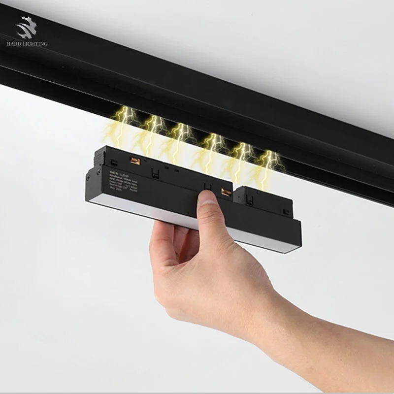Adjustable Moving Flood Light Led Track Lamp New Magnetic Track Lighting Black Flood Lights