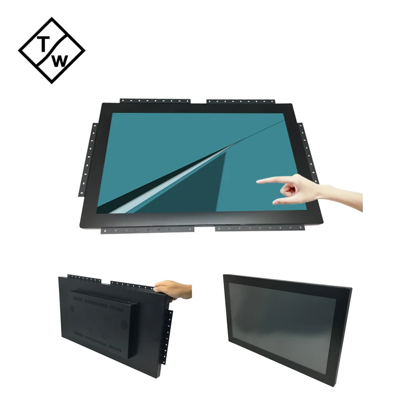 TOPWILLING OEM 23.6 23.8 24 inches Industrial USB Multi Touch Screen Monitor