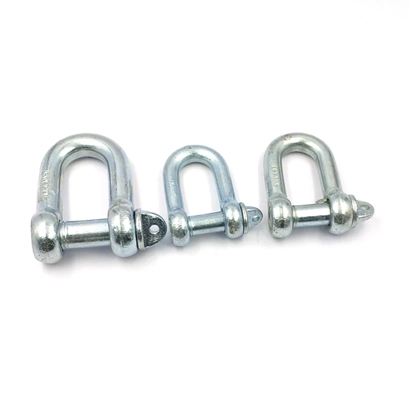 Wire Lifting Galvanized G2150 Bolt Type Chain Stainless Steel Dee Shackle