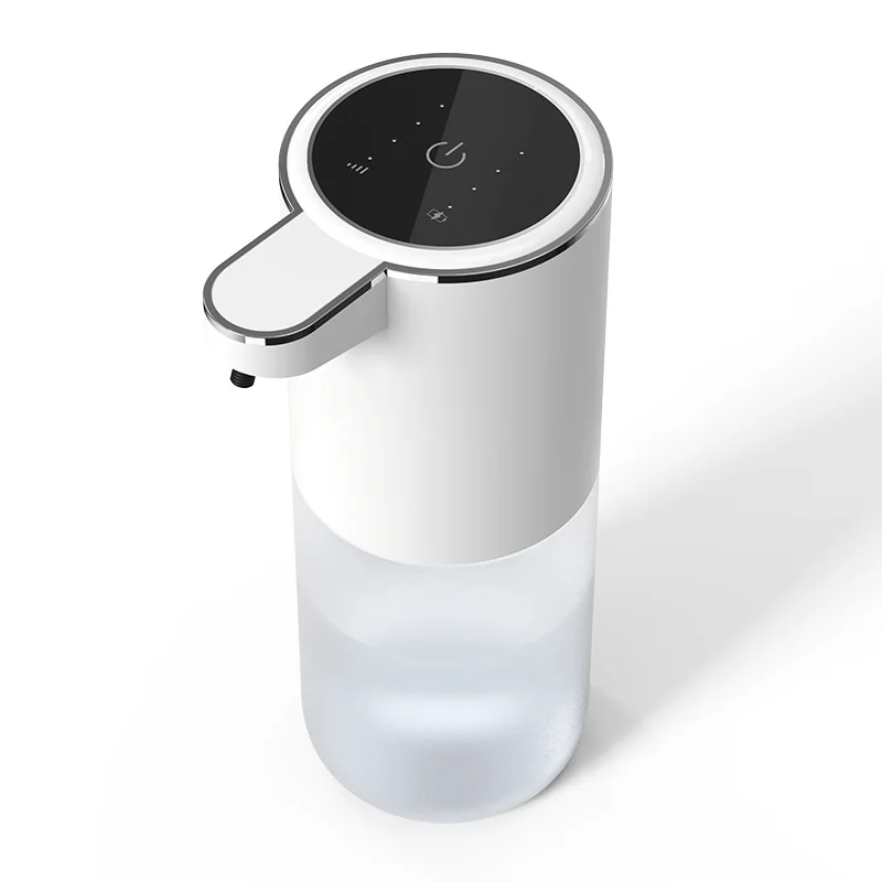 Full automatic 400ml transparent non-contact rechargeable foam soap dispenser