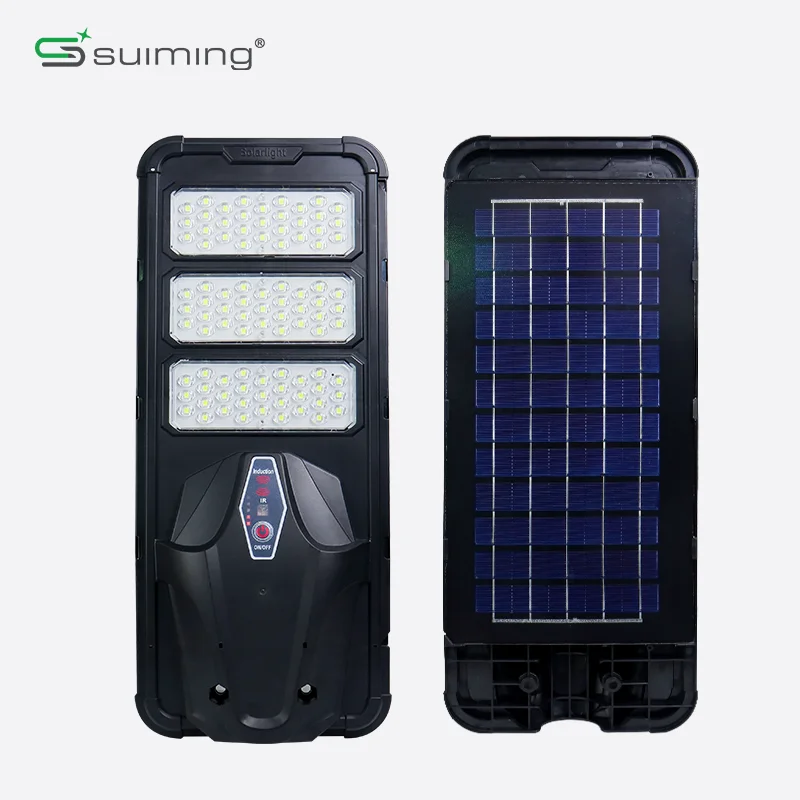 All in one 100w 200w 300w 400w 500w  light  with IR motion sensor of street solar light