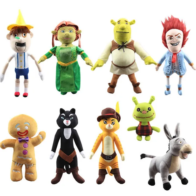 Factory Wholesale Shrek Plush Toy Shrek Green Monster Doll Plush Toys