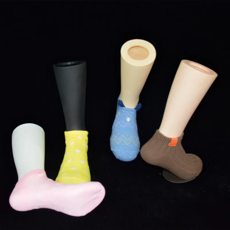 Female Size Anklet Display Lady Plastic Female Foot Mannequin Display Shoes Foot Mannequin for Socks