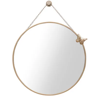 Настенное зеркало украшения металлические конструкции