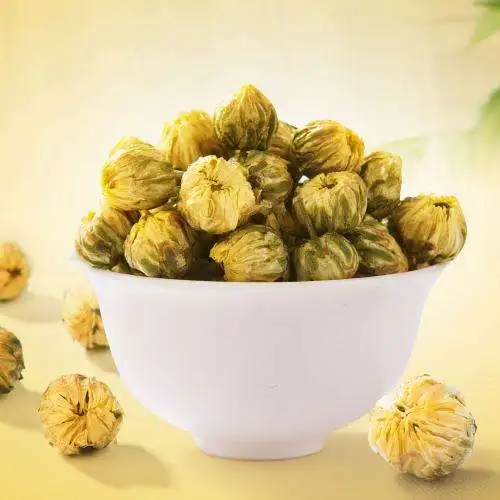 Tai Ju Bulk Low Price Fetal Chrysanthemum Half Blooming Camomile Flower Tea Herbs