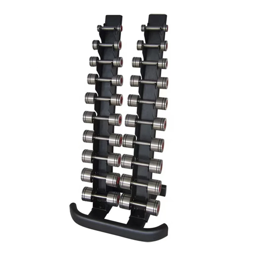 Vertical Dumbbell Rack Commercial Gym Equipment 10 Pairs Dumbbell Rack