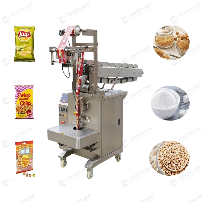 Stand up pouch filling and sealing sugar and granule packing machine of Vertical Packaging machine