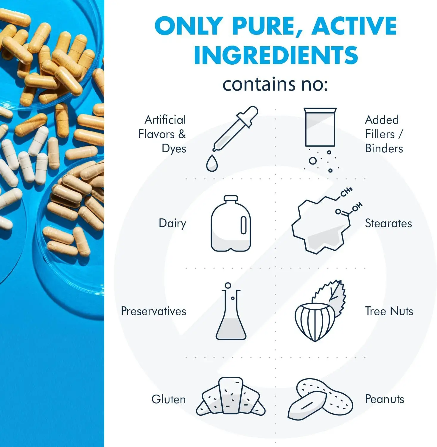 Private Label Vitamin b complex Supplement Supports Immune System Complex Vitamin B Capsule