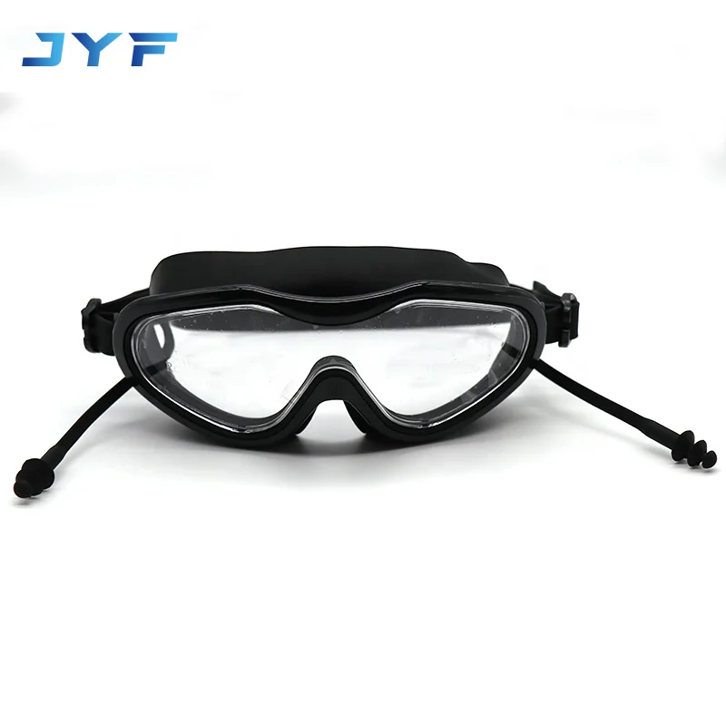 Hot Selling JYF Brand Big Frame and Big Vision Swimming Goggles Custom Logo Training Goggles for Snorkel Swimming