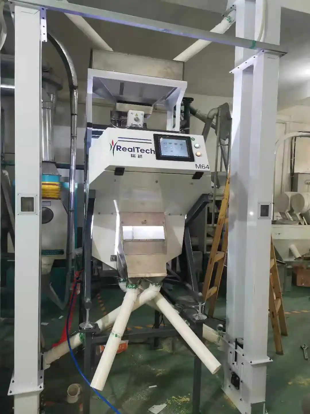 Factory Price 1 Chute CCD Color Sorter Millet Wheat Barley Rice Brown Rice Seeds Optical Sorting Machine