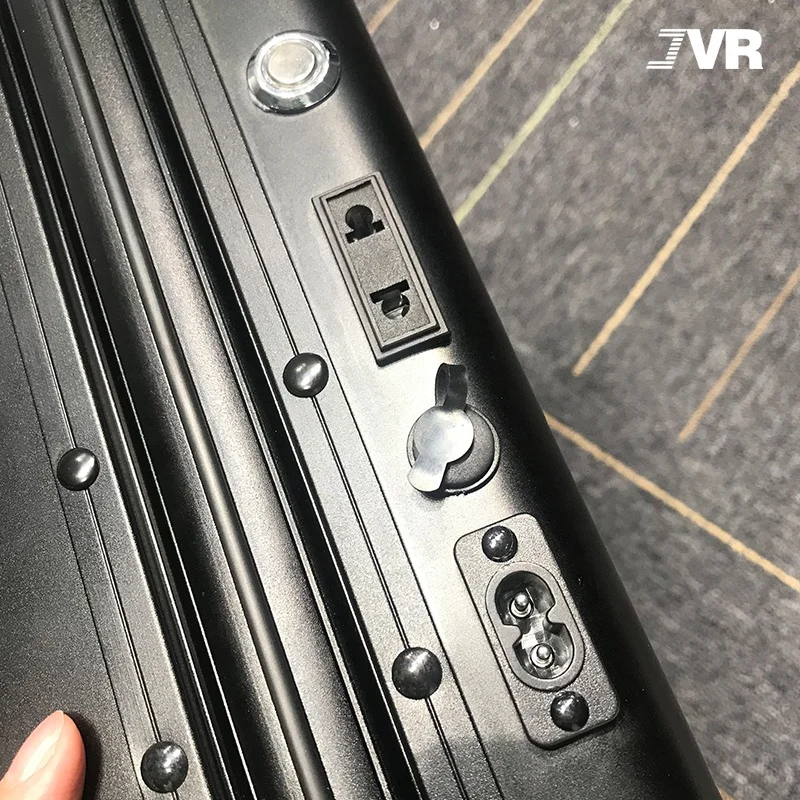 light-weight Aluminum beauty cosmetic makeup mirror carry case beauty make-up boxes custom logo