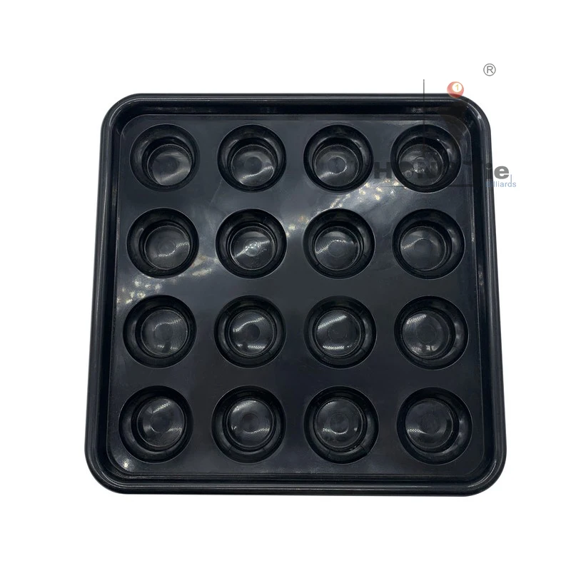 Hongjie Billiards factory supply Plastic 16 ball tray pool snooker billiard accessories