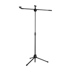 TN-MJ-002 high quality adjustable metal microphone holder folding microphone stand microphone rack