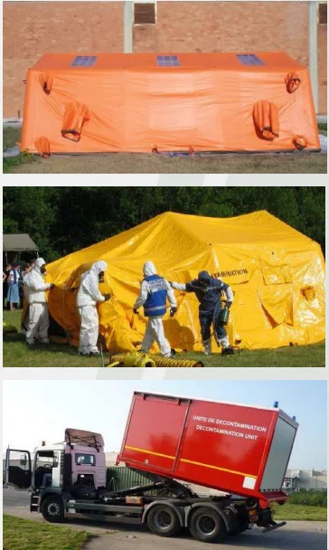  Быстрая установка герметичная надувная палатка для медицинской чрезвычайной ситуации и военных