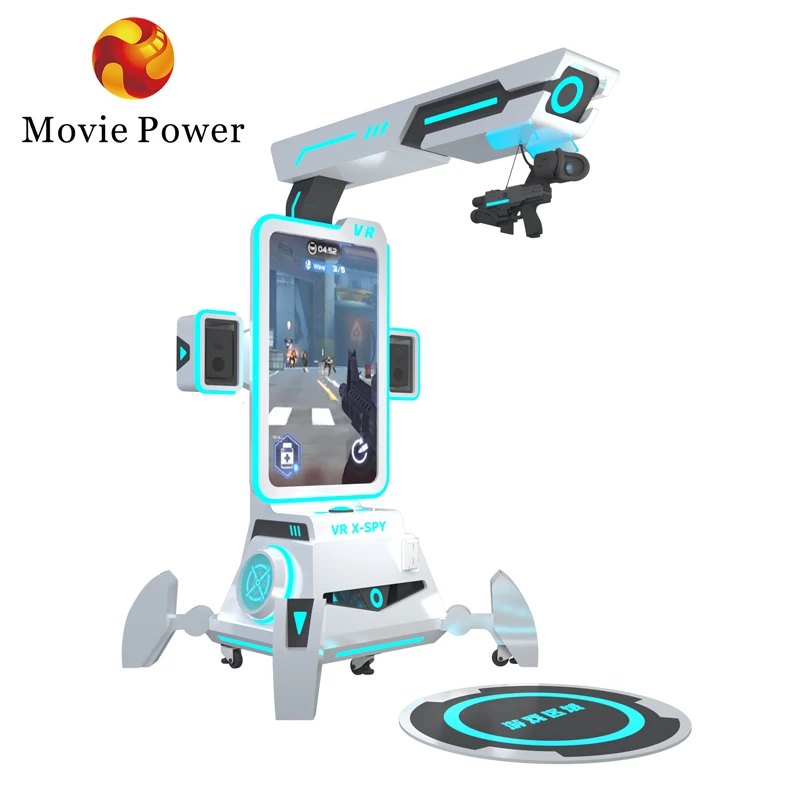 shooting machine arcade gun 9d vr game machine shopping mall equipement shooting stand
