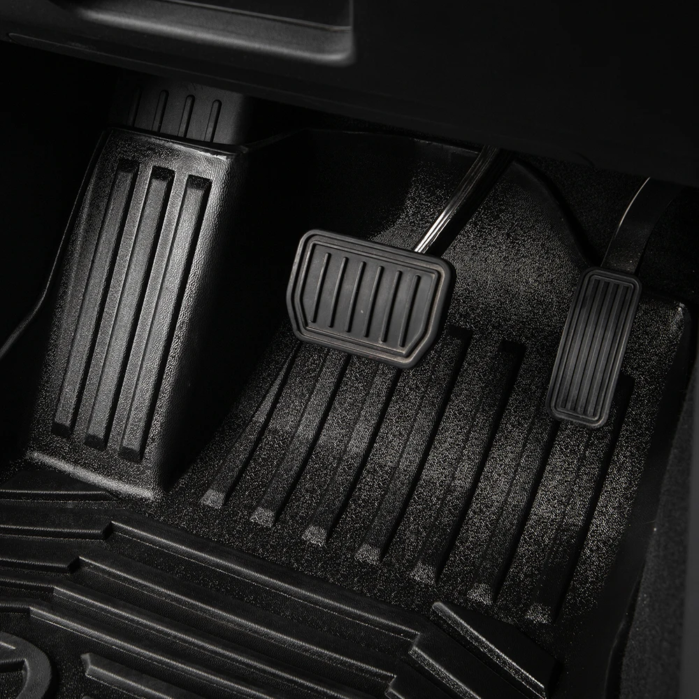 TPE Fit All-Weather Floor Mats for Tesla Model 3 2017 2018 2019 Floor Carpet Cover Foot Mats