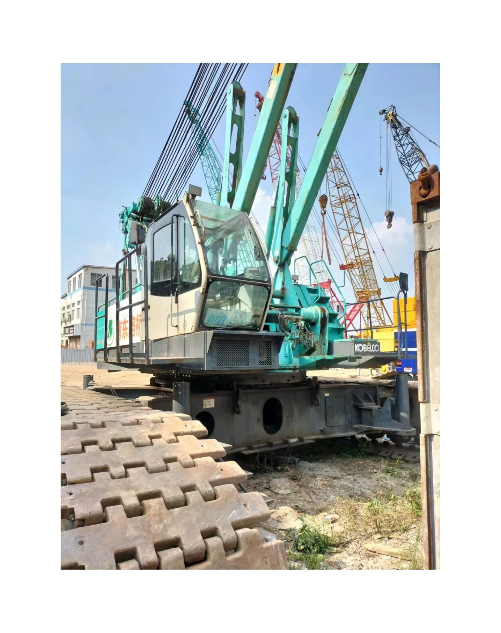 Japan produces original imported crawler cranes for used sale, with good machine quality and discounted prices
