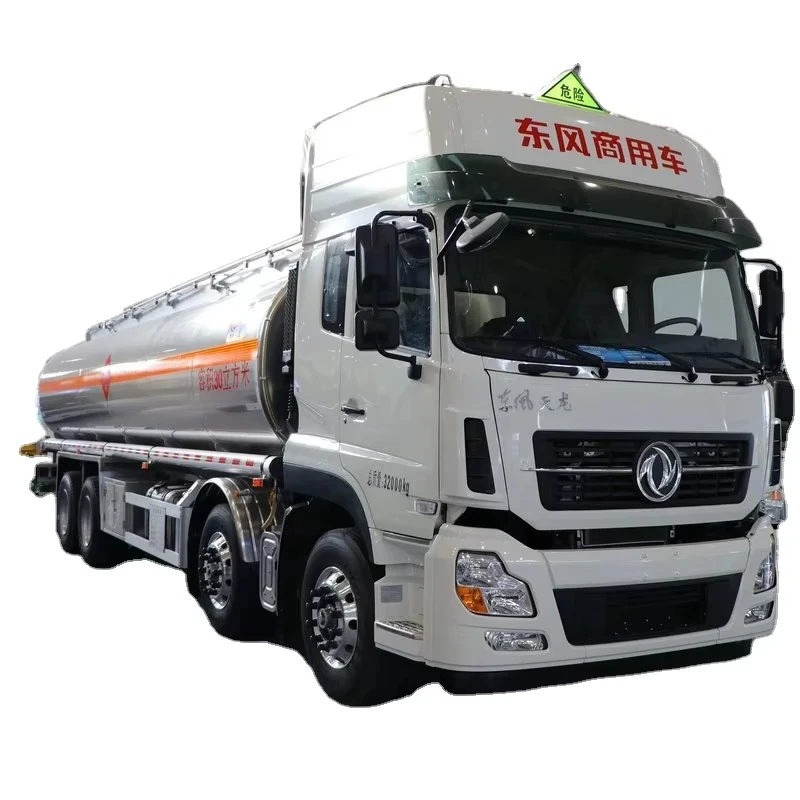 factory price Dongfeng 8x4 20000 Liters Capacity truck aluminum fuel truck oil tank Truck price