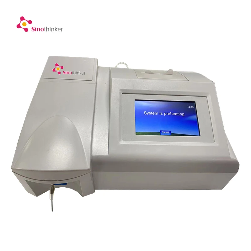 High Quality Portable Semi-auto Chemistry Analyzer Automatic Biochemistry Analysis for human Clinic Lab Equipment Test Machine