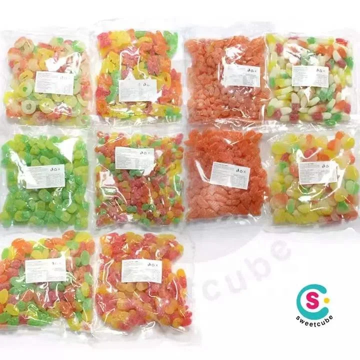 Fruity Flavor gummy candy Bulk Wholesale Assorted Sugar Coated Candy Gummies supplier