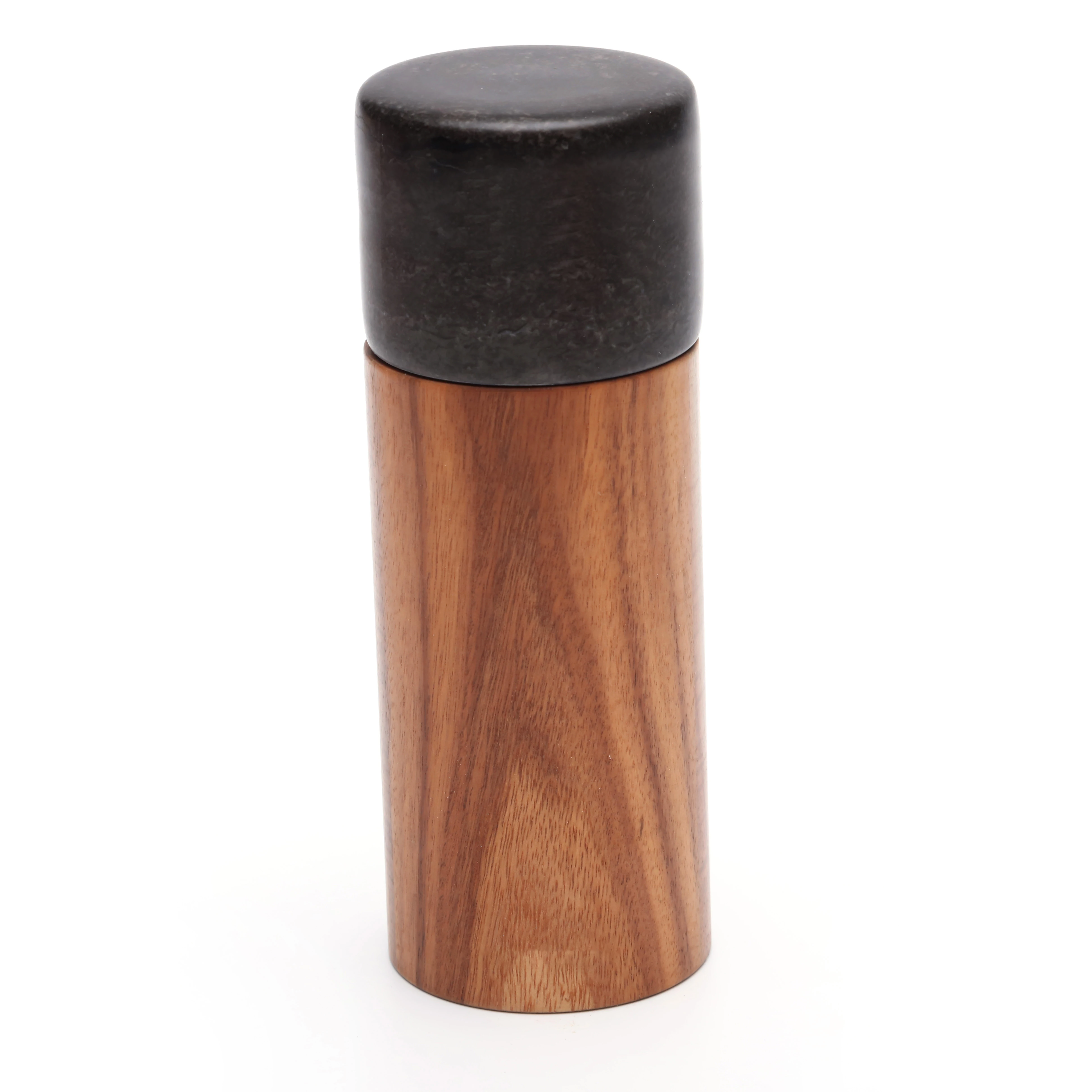 Wholesale Kitchen Tool Marble and Acacia Wooden Pepper Grinder Mill