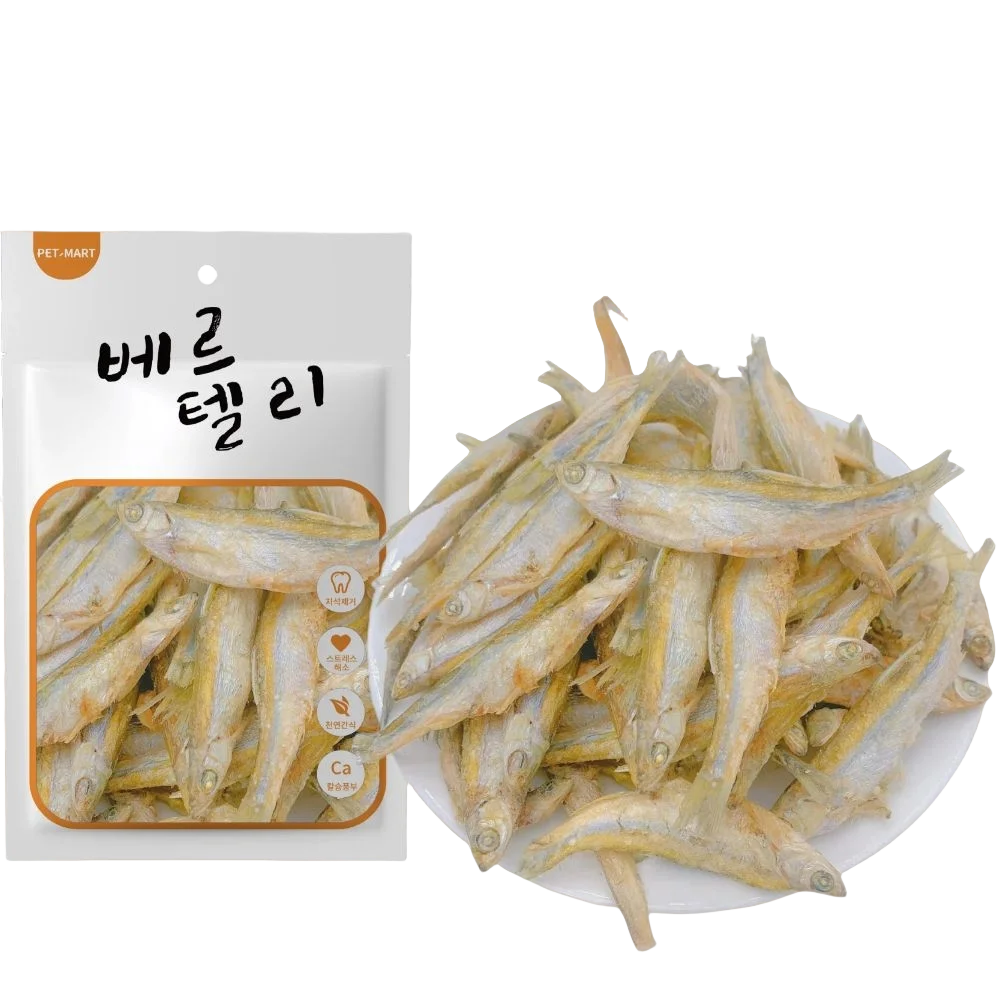 freeze cat grass seed  food pellets with pet feeding cat snacks Freeze-dried salmon small fish dried spring fish