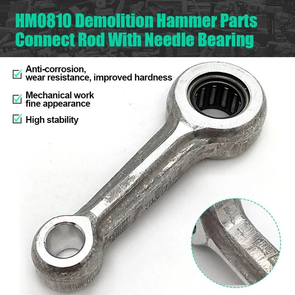 Запасные алюминиевые соединительные стержни Makitas HM0810 с иглой для сноса Hummer аксессуары электропитания высококачественные запасные части