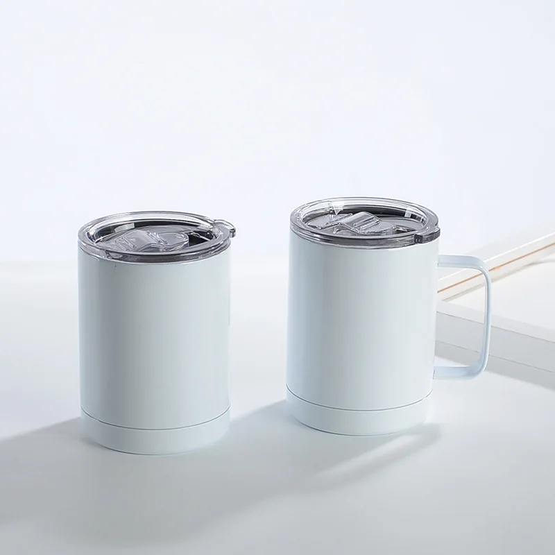 USA WAREHOUSE 15oz heavy sublimation Straight Blank Tumbler With Straw Sublimation