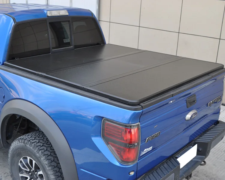 
Liyuan aluminum hard folding tonneau cover for np300 2015+ 4x4 accessories japanese pickup trucks 