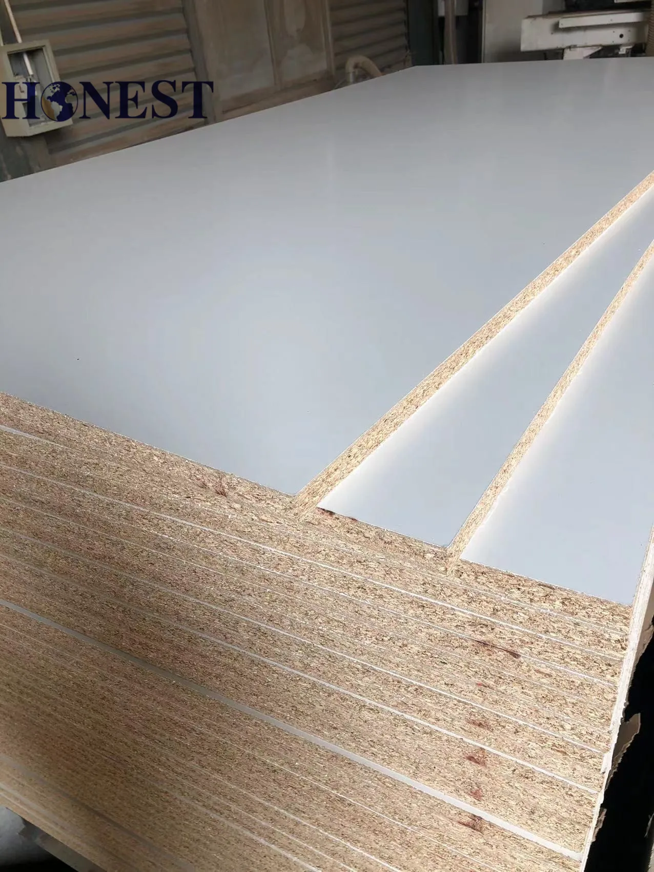 18mm 16mm 12mm 9mm UV High Gloss Melamine Faced UV Mdf Board Panel for Furniture Plywood