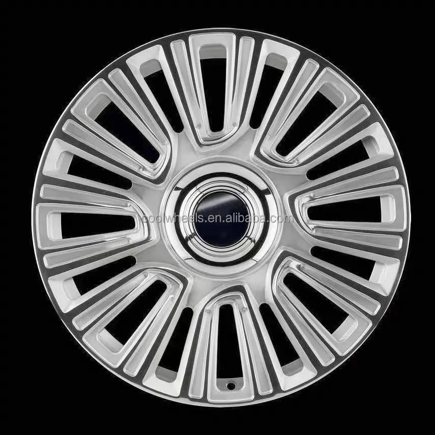 High quality 5x112 wheels 19 21 22 23 24 inch rims Luxury Polish alloy forged wheels rim for Rolls royce Cullinan Ghost phantom