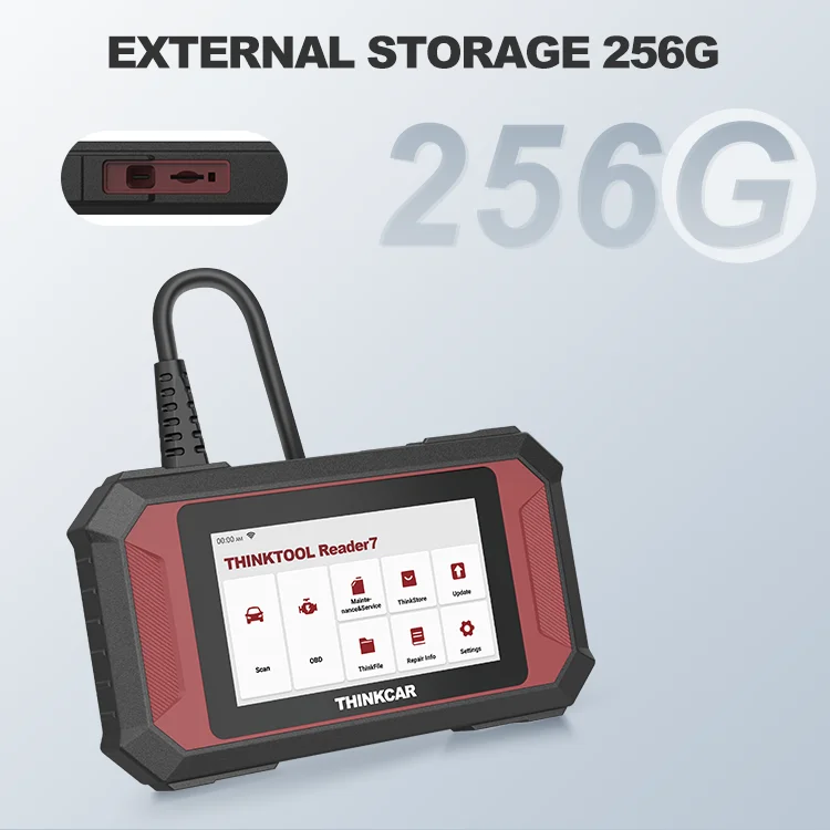 THINKTOOL Reader 7 scan max DIY tool OBDII scanner car tool thinktool mini 7 system xtool x100 pro2 scan pad