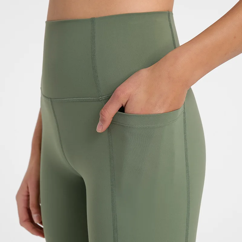 wholesale Lulu Yoga Leggings woman Butt Lifting High Waist sport fitness running tight shorts With Lulu Yoga Lemon