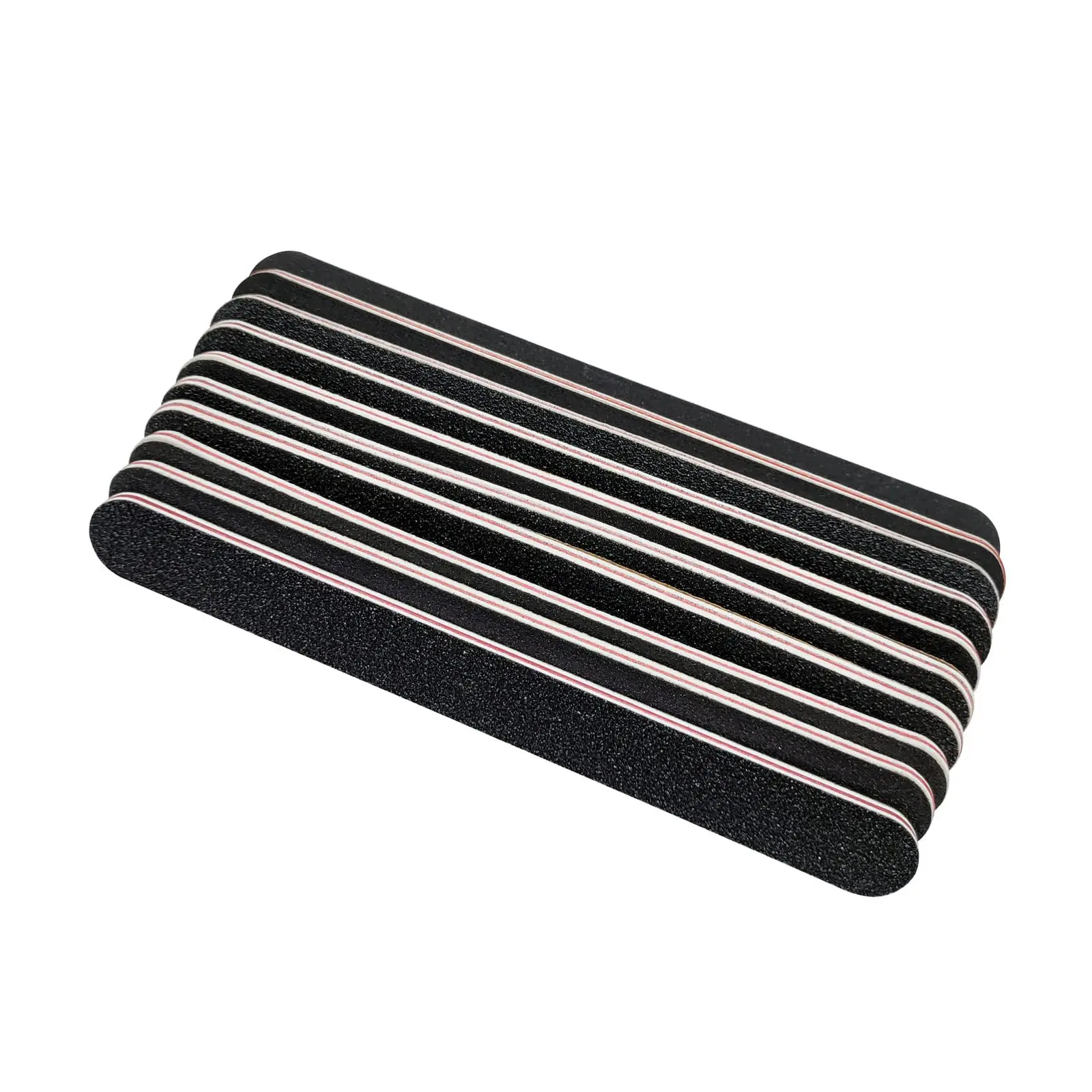 Cheap Price 100/180 Grit Manicure Care Black Wood Nail Files Wholesale Professional Wooden Nail File