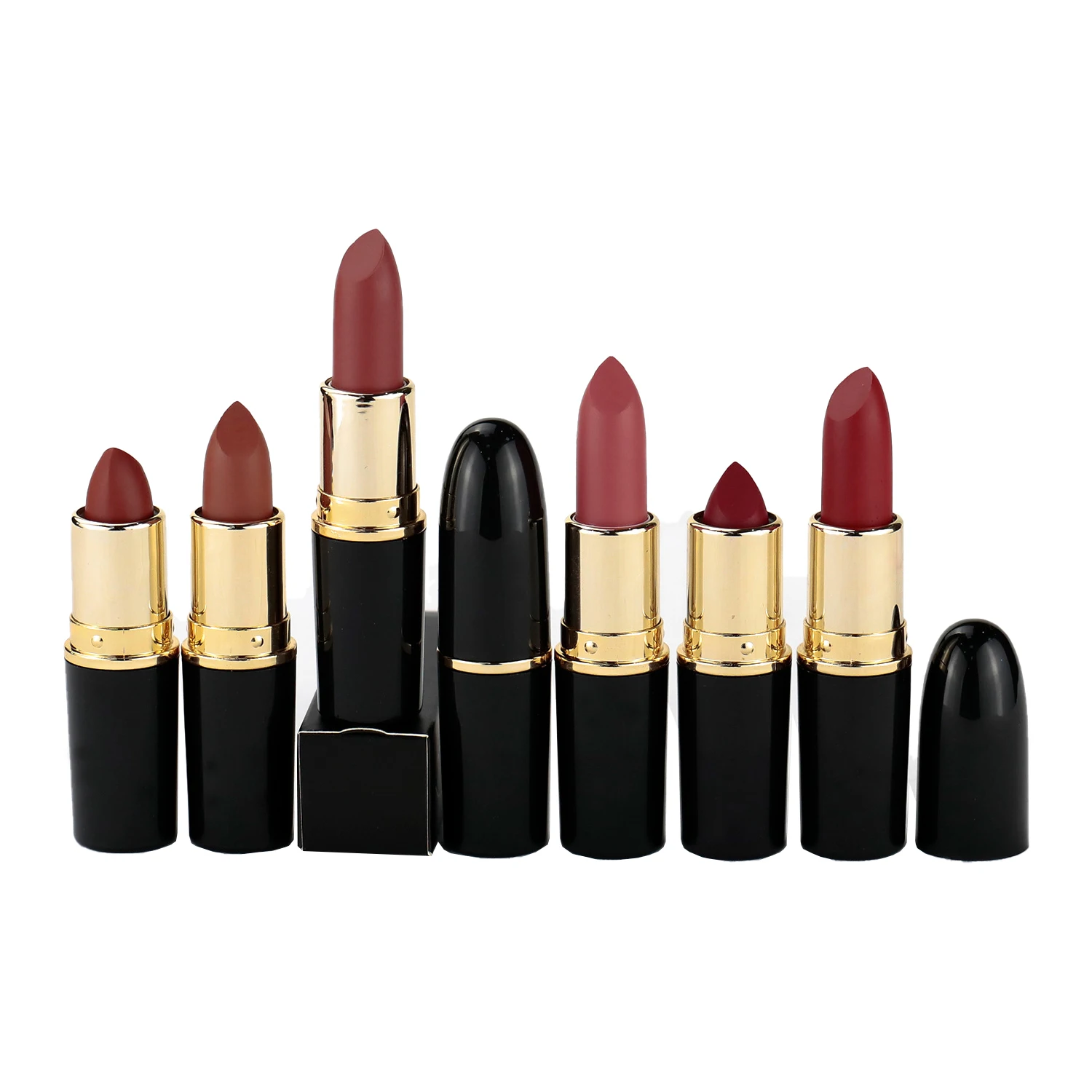 Professional OEM High Quality Waterproof Vegan Lipstick Beauty Makeup Custom Lip gloss Private Label Matte Lipstick