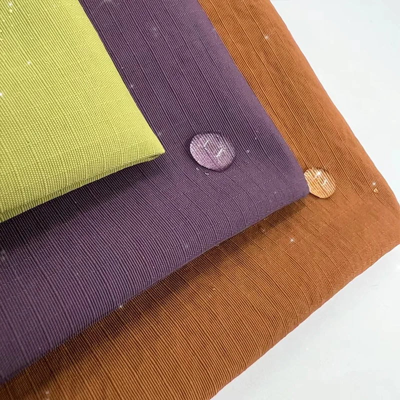 Waterproof windproof 228 nylon breathable full dull ripstop nylon taslon fabric for outdoor jacket