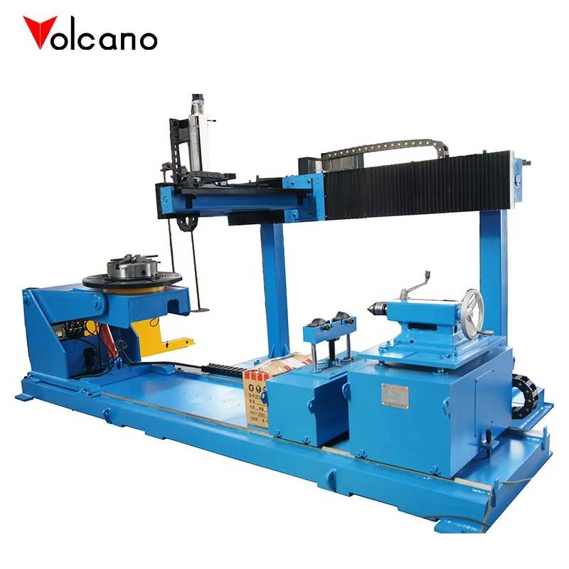 Circular seam welding TIG machine for storage gas water heater