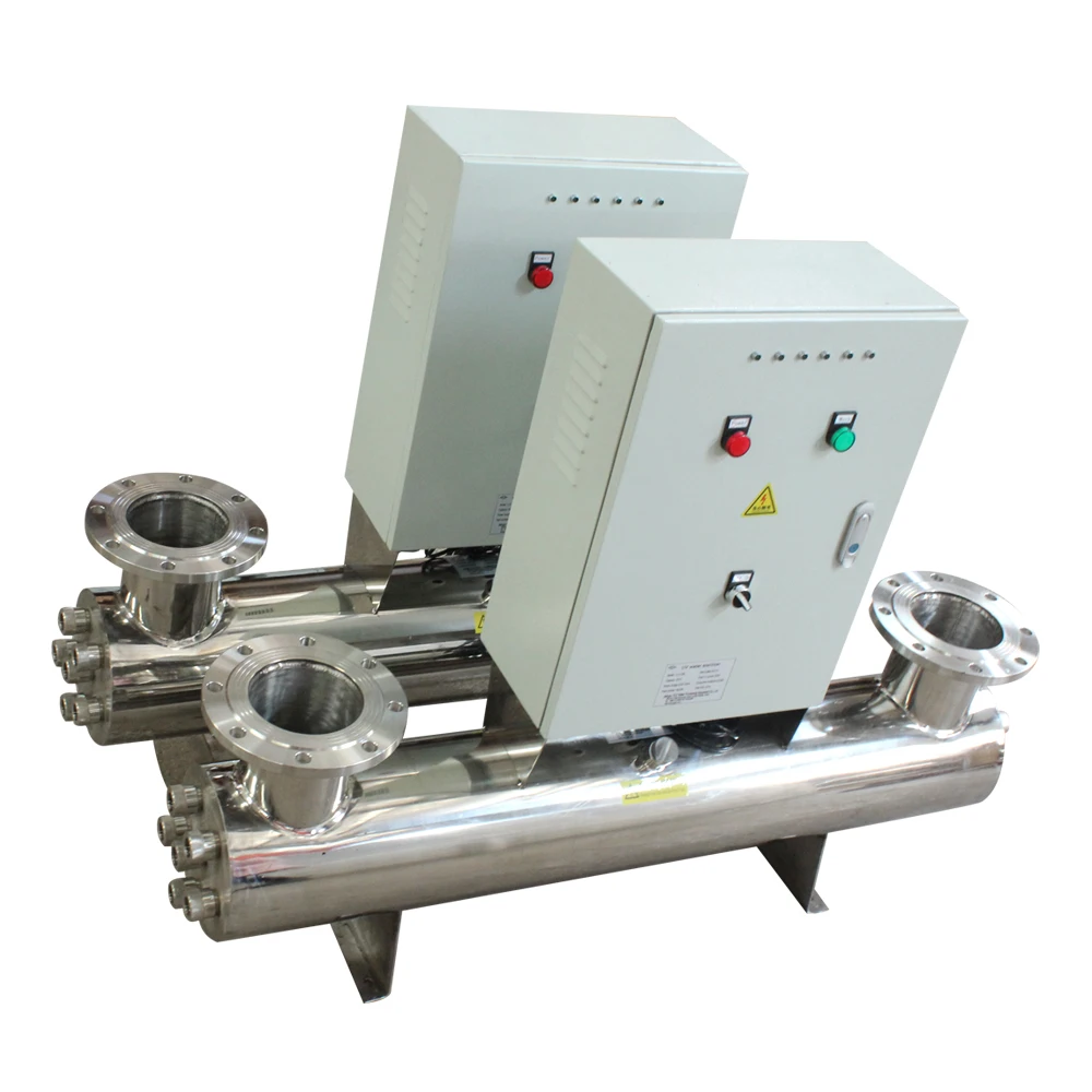 High Flow Commercial UV Bacteria Treatment & Water Purification Systems
