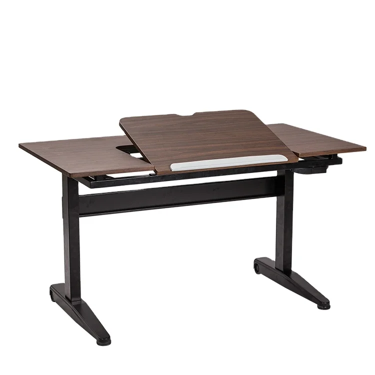 Китайский производитель регулируемый газовый пружинный подъемник офисный ноутбук стоящий компьютерный стол