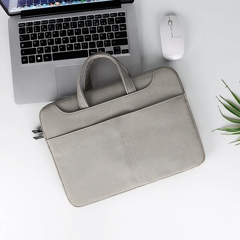 Pu Material Business Travel Tablet Laptop Bag For Macbook 13.3-15.6 Inches  Xiaomi Huawei Computer Apple