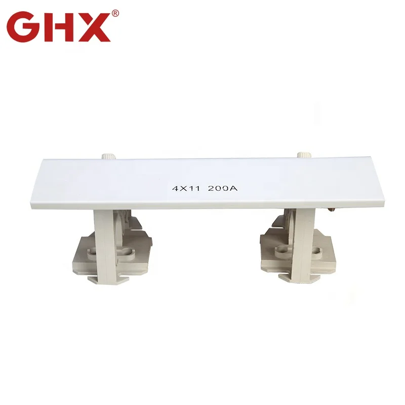 NHC02 400A Power Distribution Box  Screw Terminal Blocks With Plastic Cover