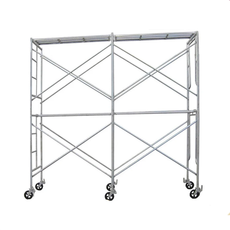 XuYang cheap Construction decoration galvanized mobile mini scaffolding portable