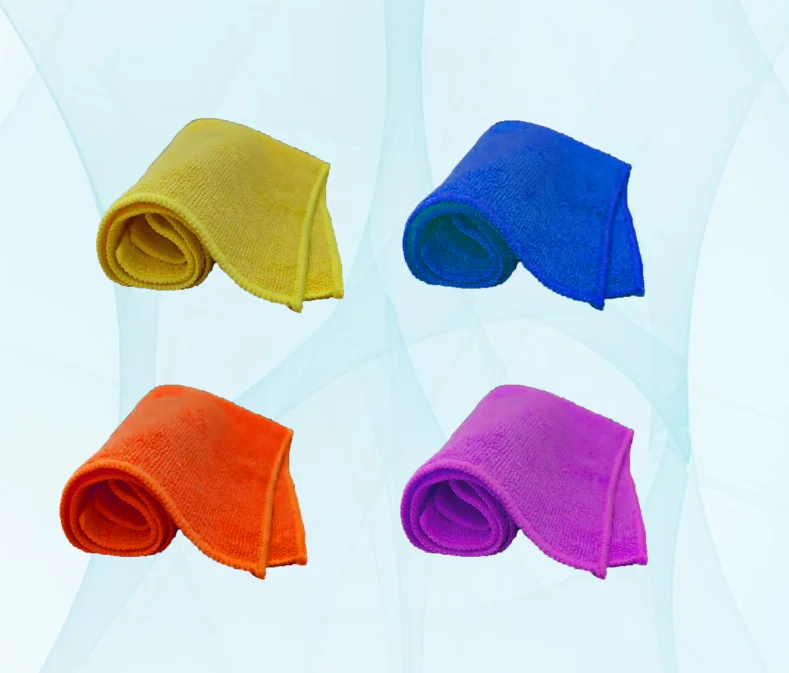 
Hot Sale Super absorbent Colorful Custom Print Microfiber Cleaning Cloth 