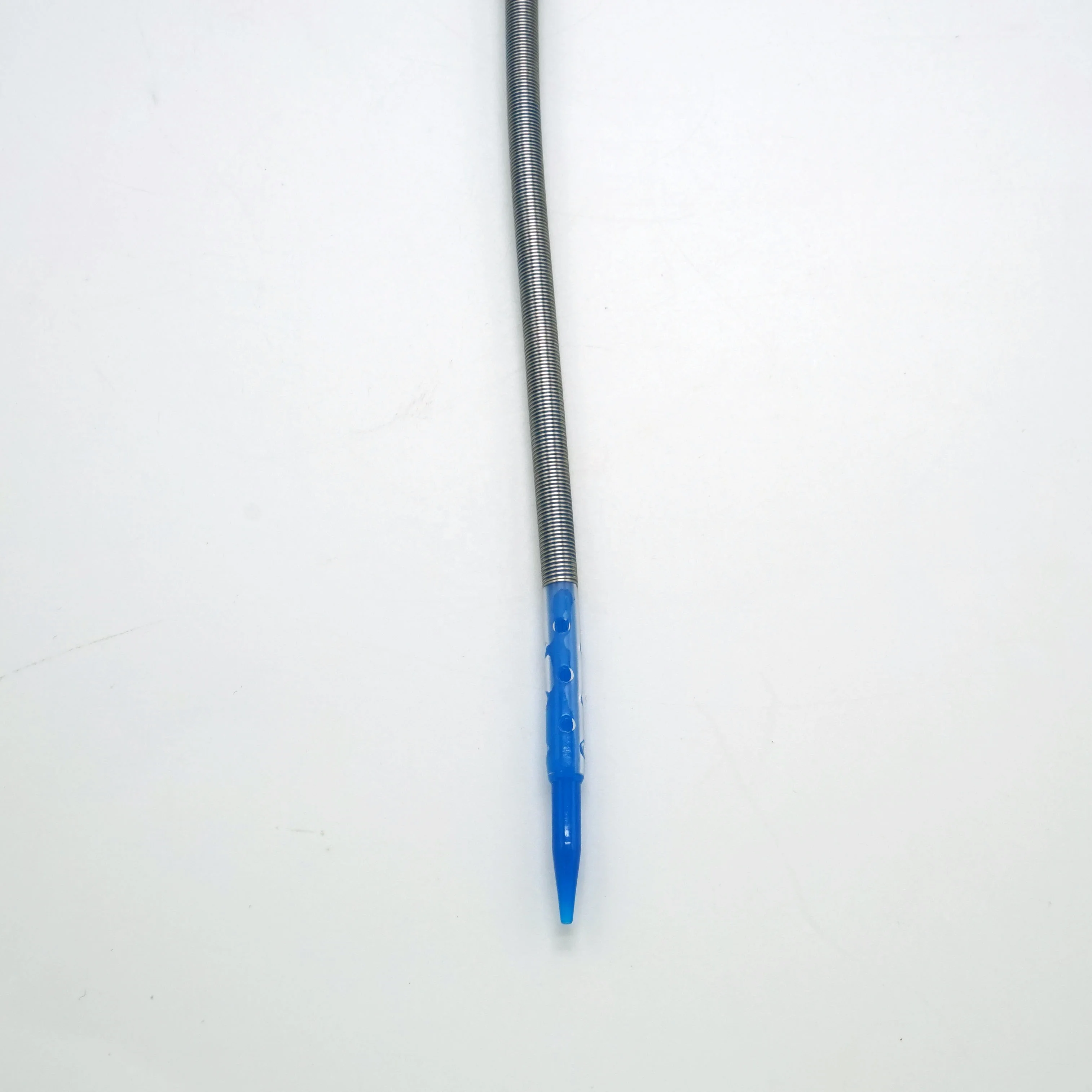 wire-wound Reinforced  Arterial Cannula  45 degree curved  tip ,without ring