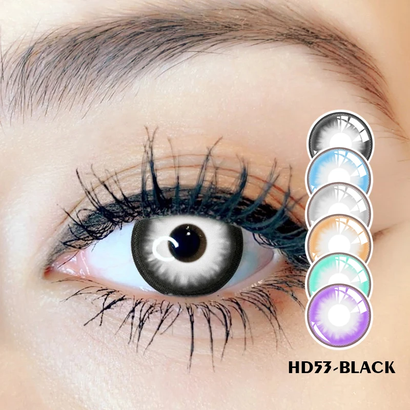 EYESHARE Crazy Cosmetics Contacted Lens for Halloween Cosplay Eye Makeup Color Contact Lenses for Eye Beauty Colored Lenses