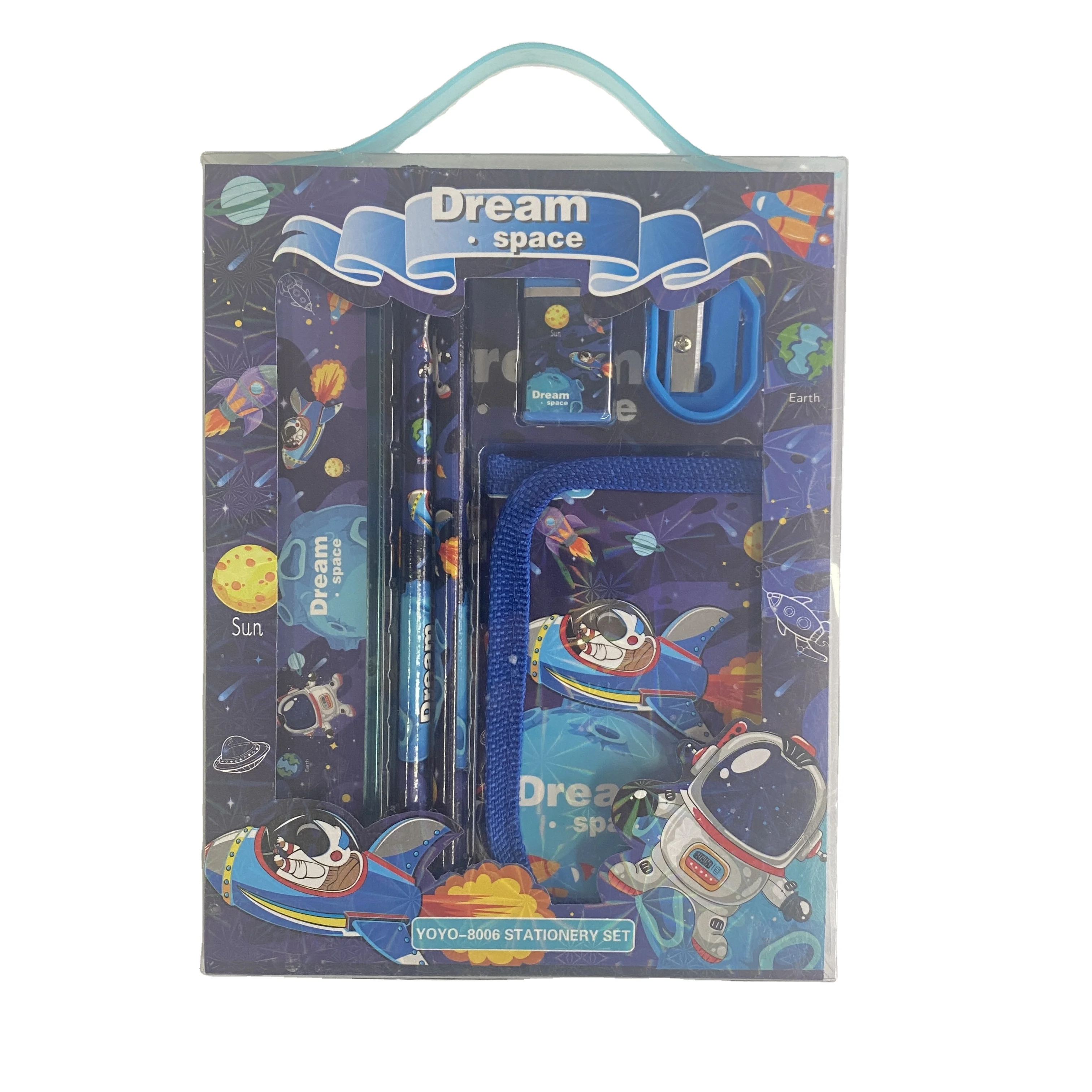 Wholesale Custom DIY Stationery Set Back to School Study Set Dream Space Six Pieces