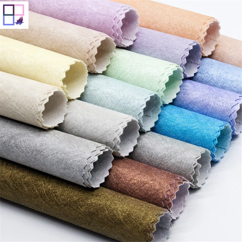Factory wholesale seamless wallcloth wallcoatings interior textured fiber decor wallpapers for home