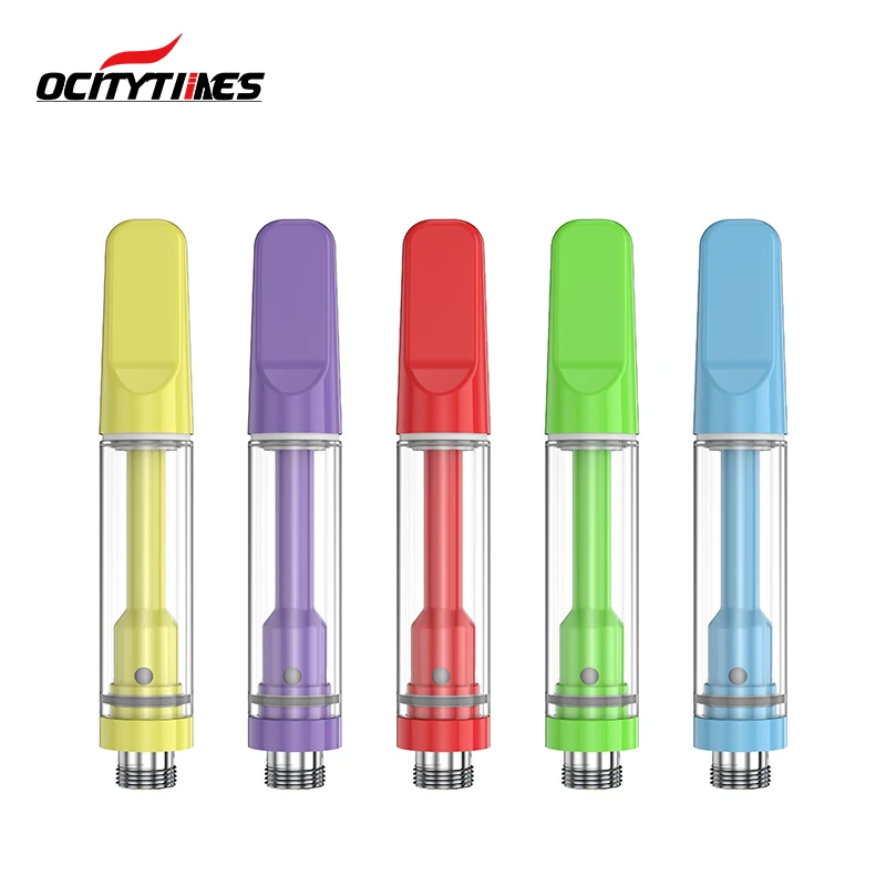 Hot Sale Vape Pen Cartridge Vape 0.5ml/1.0ml Flat Tip Empty 1ml Cartridges 510