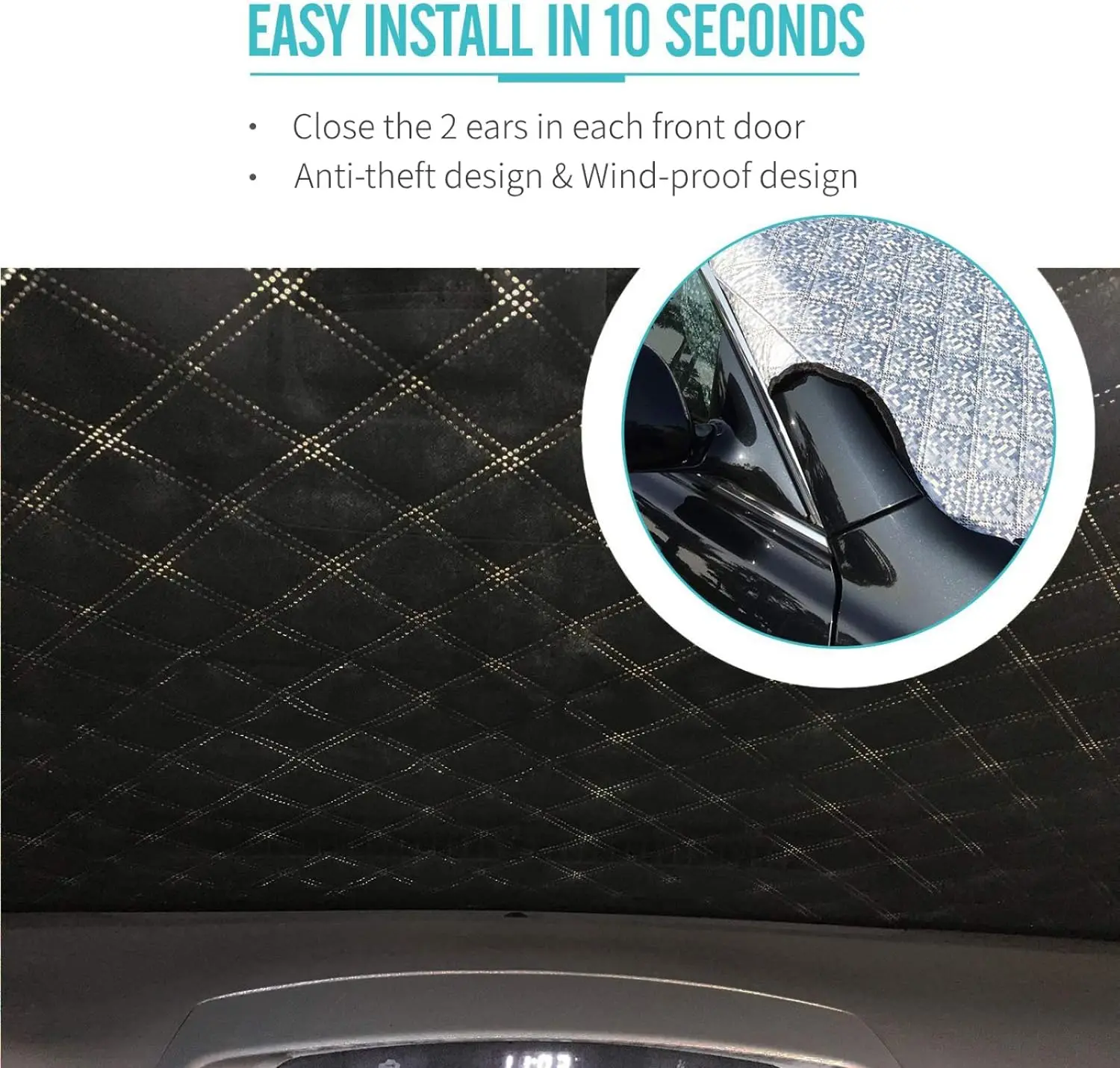 Car Windshield Cover Sunshade Waterproof Window Cover Car Windshield Snow Cover